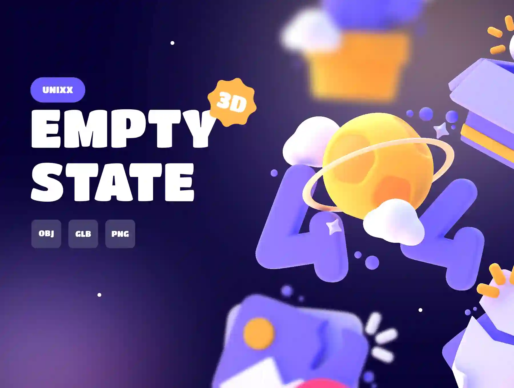 Empty State Element 3D