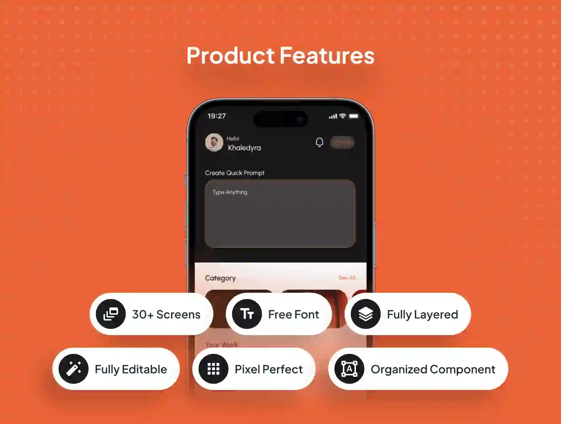 IMAGZ - AI Image Generator App UI Kit
