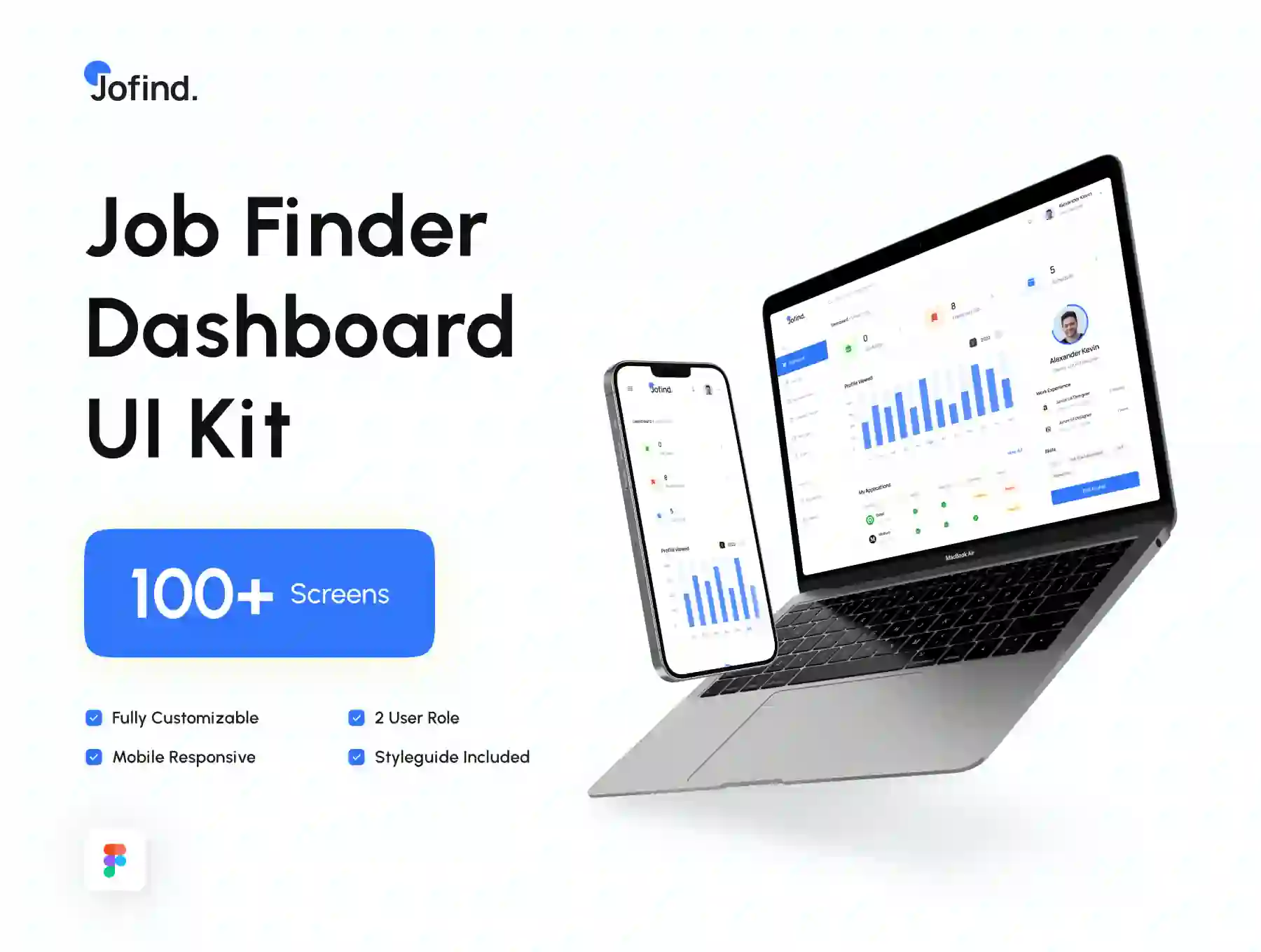 JoFind - Job Finder Dashboard UI Kit