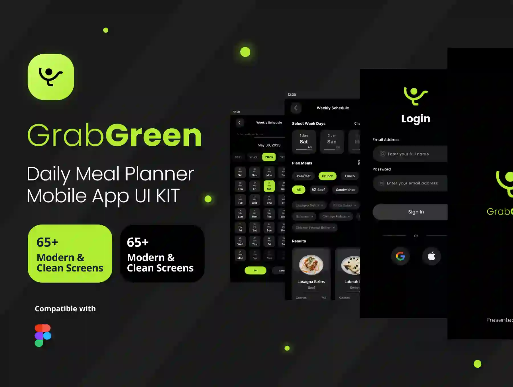 GrabGreen - Daily Healthy Food Meal Planner