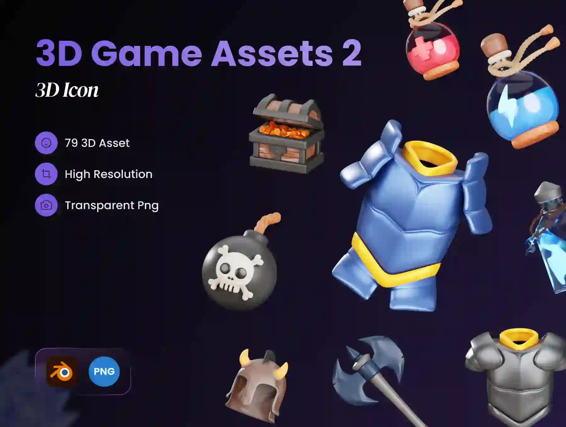 3D Game Asset 2