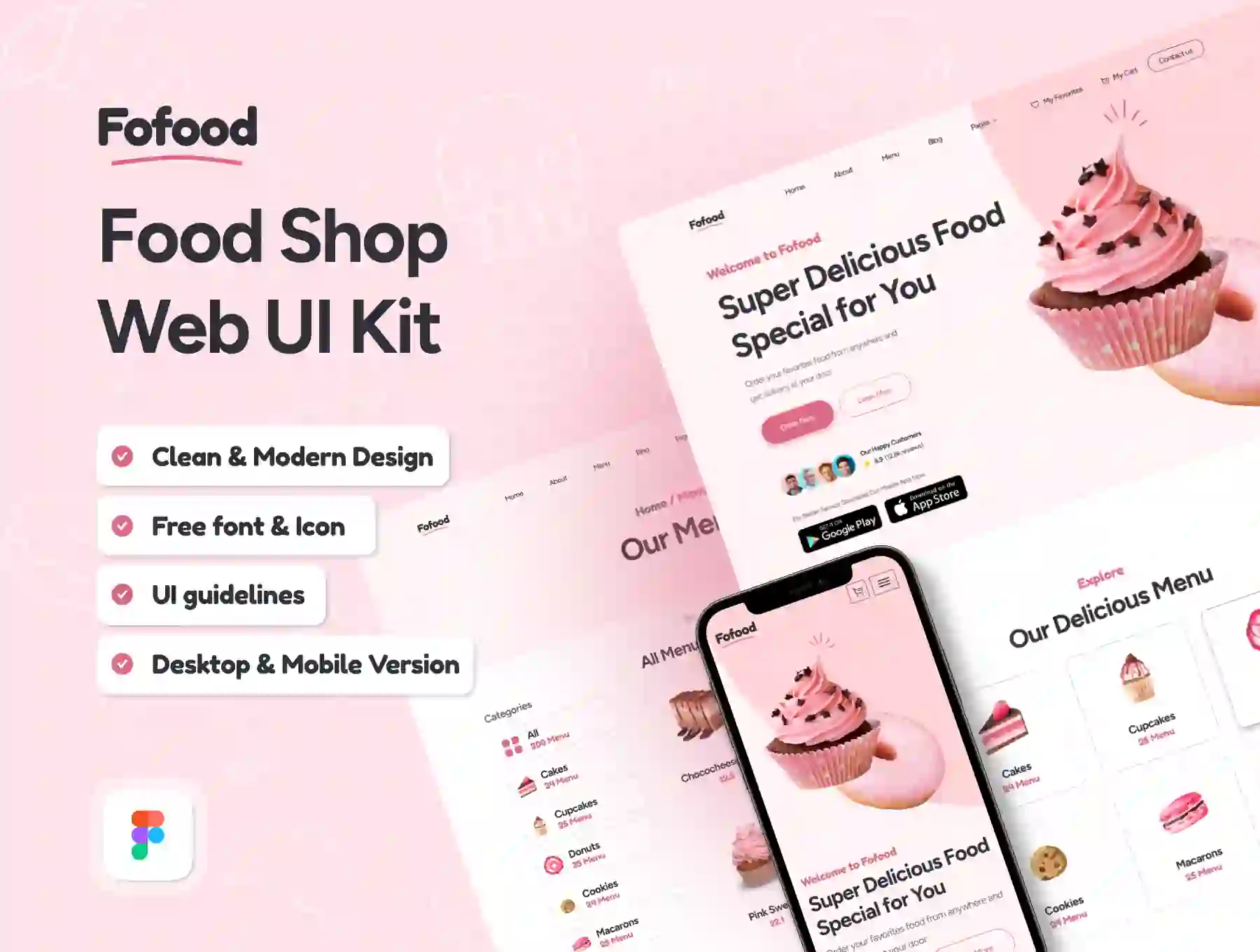 Fofood - Food Shop Web UI Kit